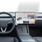 25pcs Car Navigator Protective Film Tempered Glass Film, For Tesla Model 3 2024, For XIAOMI SU7