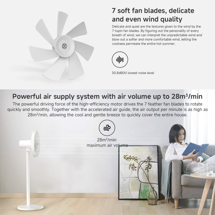 Xiaomi Mijia Smart Floor Fan, US Plug