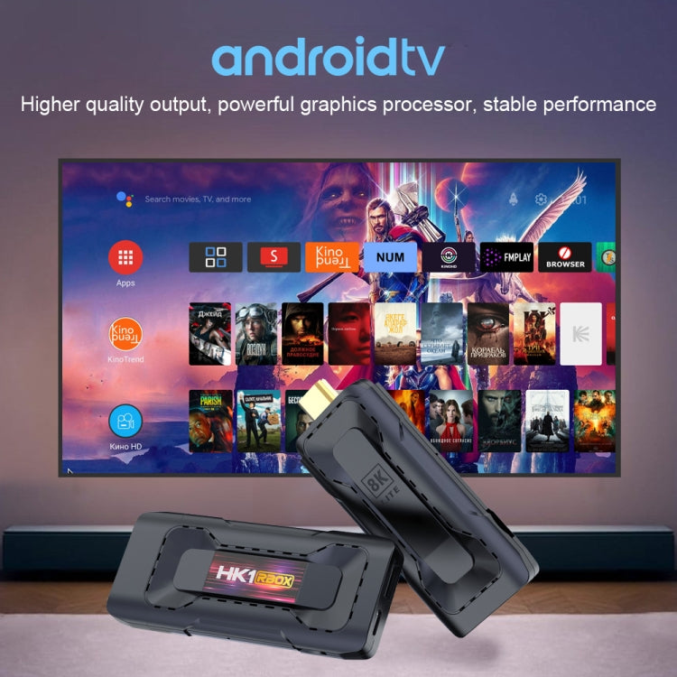 HK1 RBOX D8 RK3528 Android 13.0 Quad Core 8K HD Wifi6 Bluetooth TV Stick, 2GB+16GB, 4GB+32GB