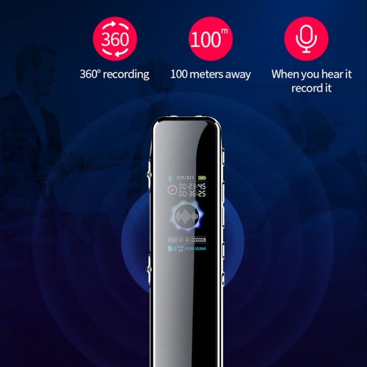 JNN Q22 HD Color Screen Stick Shape Portable Voice Recording Pen, 4GB, 8GB, 16GB, 32GB, 64GB
