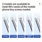 3 in 1 QianLi iWhale Special S2 Steel Magnetic Torque 3D Screwdriver, A/B/C