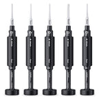 5 in 1 QianLi iWhale Special S2 Steel Magnetic Torque 3D Screwdriver, A/B/C/D/E