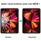 Front Screen Outer Glass Lens with OCA Optically Clear Adhesive, For iPad Pro 11 2021 2022, For iPad Air 5, For iPad mini 6, For iPad Air 4, For iPad Pro 11 2018 2020, For iPad Pro 12.9 2018 2020, For iPad Pro 9.7