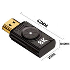 8K 60Hz HDTV to HDTV Side Bend Magnetic Converter