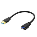 USB 3.0 Female To USB 3.0 Male PVC Cable, 0.3m, 0.6m, 1m, 2m