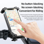 ROCK PRH1004 Cycling Phone Holder, Handlebar Style, Rearview Mirror Style
