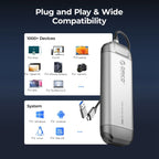 ORICO R40-2T 2TB 40Gbps Racing Car-Inspired Portable SSD Enclosure, R40-2T