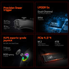 ONE-NETBOOK OneXPlayer X1 10.95 inch Handheld Game Console, Windows 11 AMD Ryzen 7 8840U, 32GB+1TB, 32GB+2TB, 64GB+4TB