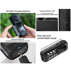 For Insta360 X4 / X5 Sunnylife Silicone Shockproof Case, Lens Cover, Lens Body Cover Kit