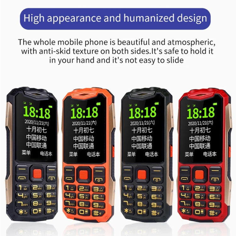 K1+ 4G Elder Rugged Phone, 2.6 inch, 1500mAh Battery, LED Flashlight, Network: 4G, Dual SIM, SOS, EU Plug, US Plug, UK Plug