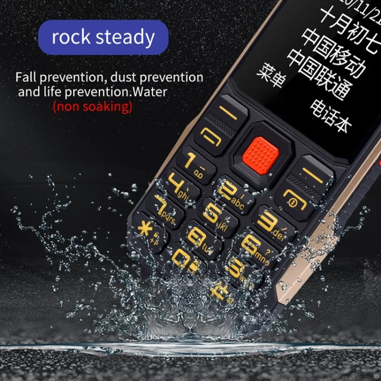 K1+ 4G Elder Rugged Phone, 2.6 inch, 1500mAh Battery, LED Flashlight, Network: 4G, Dual SIM, SOS, EU Plug, US Plug, UK Plug