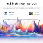 ZKV6 / 11 Pro+, 6.8 inch Screen, Face Identification, Android 10.0 MTK6737 Quad Core, Network: 4G, OTG, Dual SIM, 3GB+64GB