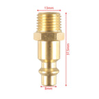 Car 1/4NPT Brass American Style Pneumatic Chuck, 1pc