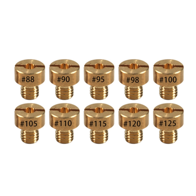 10pcs / Set Motorcycle Carburetor Nozzle for VM22-VM26 / 125CC-250CC, 10pcs / Set