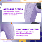 Cat Ear Shape Gamepad Silicone Protective Case, For Sony PS5