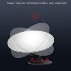 3R 3R-050 Car Rear View Mirror Auxiliary Mirror Car Adjustable Round Blind Spot Mirror, 3R-050