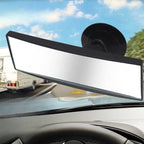 3R 3R-123 Car Suction Cup Curved Wide Angle Rear View Mirror, 3R-123