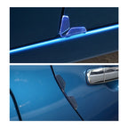 3R 3R-2107 Car Door Anti-collision Rubber Strip Invisible Protection Anti-scratch Aticker, 3R-2107 (Transparent Black), 3R-2107 (Transparent)