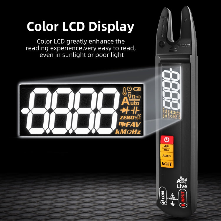 BSIDE U0 AC / DC Clamp Meter Electric Pen Current Digital Multimeter, U0
