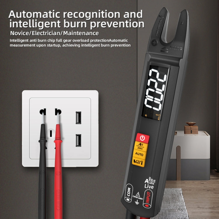 BSIDE U0 AC / DC Clamp Meter Electric Pen Current Digital Multimeter, U0