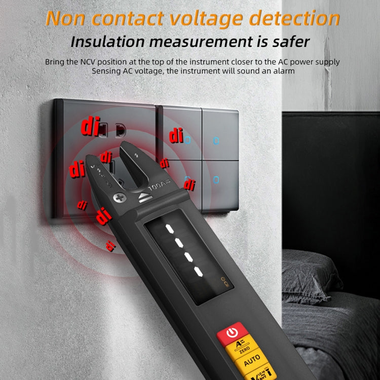 BSIDE U1 AC / DC Clamp Meter Electric Pen Current Digital Multimeter, U1