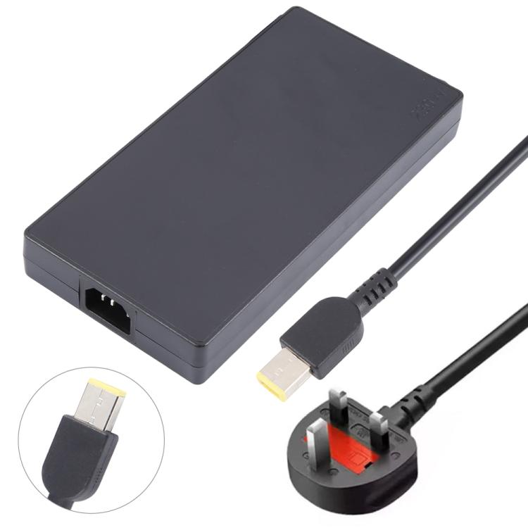 230W 20V 11.5A Laptop Notebook Power Adapter with Big Square USB Port For Lenovo Thinkpad / ThinkBook / Xiaoxin, EU Plug, US Plug, UK Plug, AU Plug