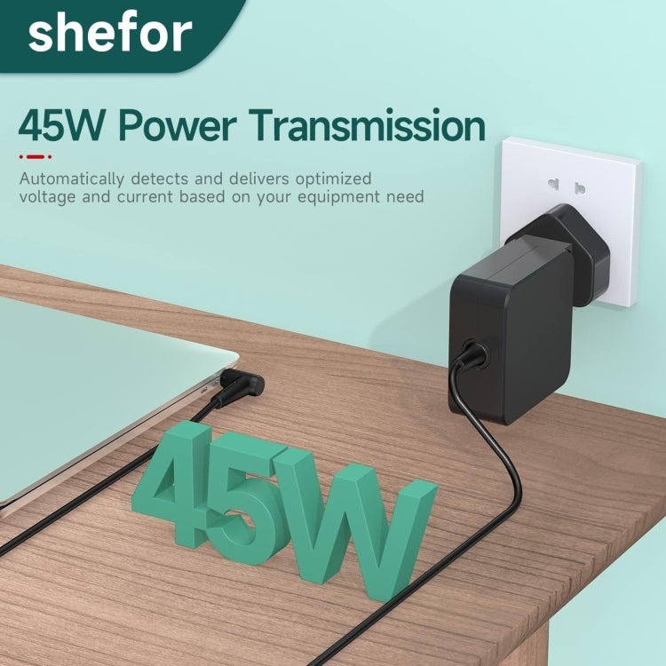 45W 20V 2.25A Laptop Notebook Power Adapter with DC 4.0 x 1.7mm Port For Lenovo Thinkpad / ThinkBook / Xiaoxin, EU Plug, US Plug, UK Plug