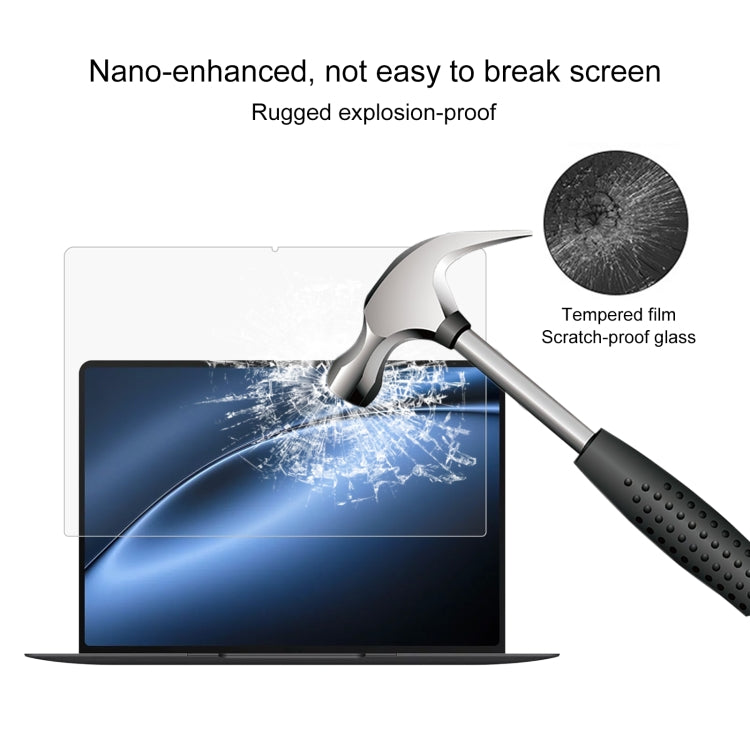 9H 0.3mm Explosion-proof Tempered Glass Film, For Huawei MateBook X Pro 14.2 2024, For Huawei MateBook Pro 14.2 inch, For Huawei MateBook 14 2024