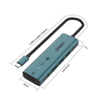 Onten UC123+ USB-C / Type-C to HDTV Multi-function HUB Docking Station with Button, UC123+ (Grey), UC123+ (Green)