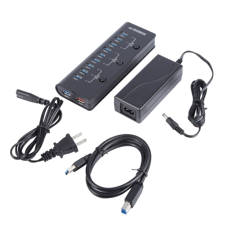 ORICO CRU3-H9C1 10 Port USB3.0 12V 4A HUB Power Adapter, EU Plug, US Plug, UK Plug, AU Plug
