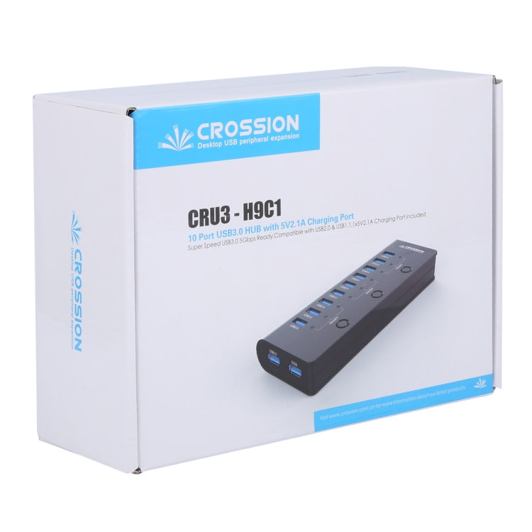 ORICO CRU3-H9C1 10 Port USB3.0 12V 4A HUB Power Adapter, EU Plug, US Plug, UK Plug, AU Plug