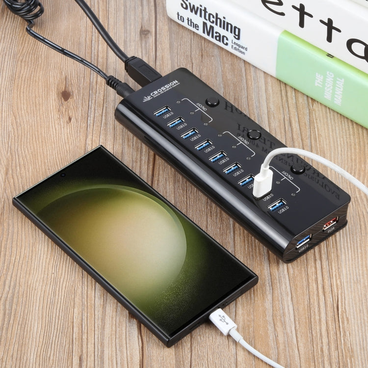 ORICO CRU3-H9C1 10 Port USB3.0 12V 4A HUB Power Adapter, EU Plug, US Plug, UK Plug, AU Plug
