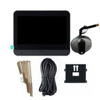 SY-37 4.3 inch Color Screen Graffiti Hidden 1080P WiFi Smart Cat Eye Video Doorbell, SY-37
