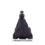 For Volkswagen Passat B6 2005-2011 Car Gear Lever Hand Ball Leather Gear Shift Knob with Chrome Frame, 6 Speed, 5 Speed