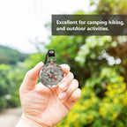 Nisa T49 Retro Keychain Compass