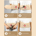 Waist Fixed Support Convenient Inflatable Waist Belt