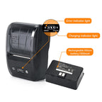BT-581 58mm USB-C/Type-C + Bluetooth Portable Thermal Printer, EU Plug, US Plug