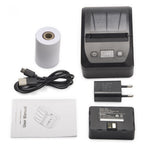 BT-581 58mm USB-C/Type-C + Bluetooth Portable Thermal Printer, EU Plug, US Plug