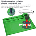 BEST S-190 High-temperature Resistant Silicone Pad Workbench Pad