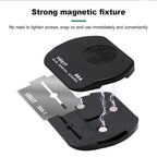 BEST VBST-80A 8 in 1 Stainless Steel Multipurpose Magnetic Double-sided Glue Removal Scraper Set