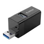 ORICO MINI-U32 3 in 1 USB Interface ABS Plastic Mini HUB Adapter, MINI-U32