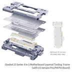 QianLi iSocket Series 8 in 1 Motherboard Layered Test Stand For iPhone 15 Series, QianLi iSocket Series For iPhone 15 Series