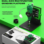 Luowei LW-305 Dual Axis Multifunctional Screen IC and Camera Outer Iron Ring Grinding Platform, LW-305