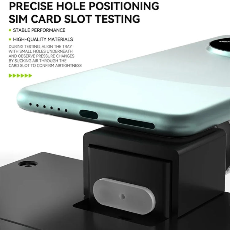 LUOWEI LW-E02 Phone Airtightness Electric Tester Supports Positive / Negative Pressure Test, US Plug, LW-E02