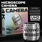 LUOWEI LW-GK40 UHD 4K Microscope Camera with 5X Digital Zoom / Custom Storage, LW-GK40