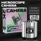 LUOWEI LW-GK20 UHD 1080P / 2K Microscope Camera with 5X Digital Zoom & Custom Storage, LW-GK20