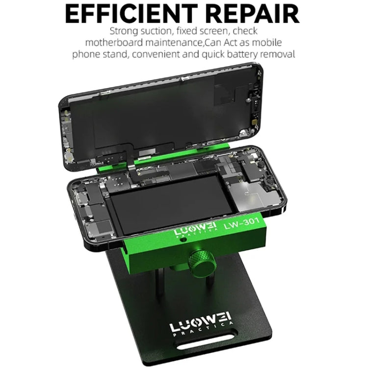 Luowei LW-301 Pro 4 in 1 Phone Screen Separation Fixture with Side Hanging Suction Cup, LW-301