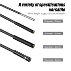T20 4.3 inch IPS Screen 3.9mm Single Camera IP67 Waterproof Hard Cable Digital Endoscope, 1m, 2m, 3.5m, 5m