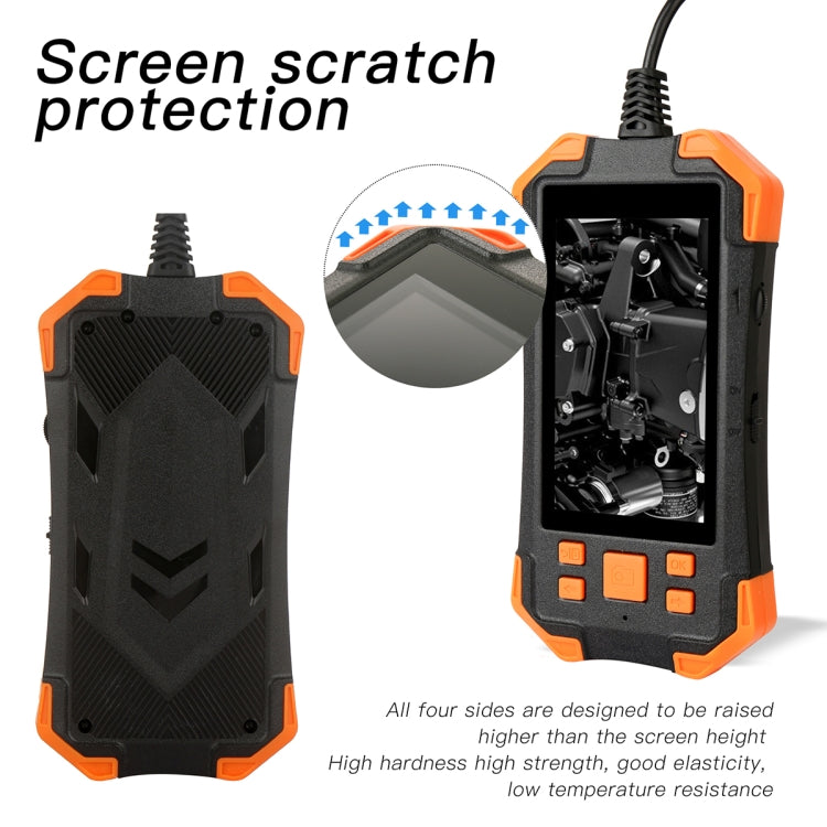 T20 4.3 inch IPS Screen 5.5mm Dual Camera IP67 Waterproof Hard Cable Digital Endoscope, 1m, 2m, 3.5m, 5m