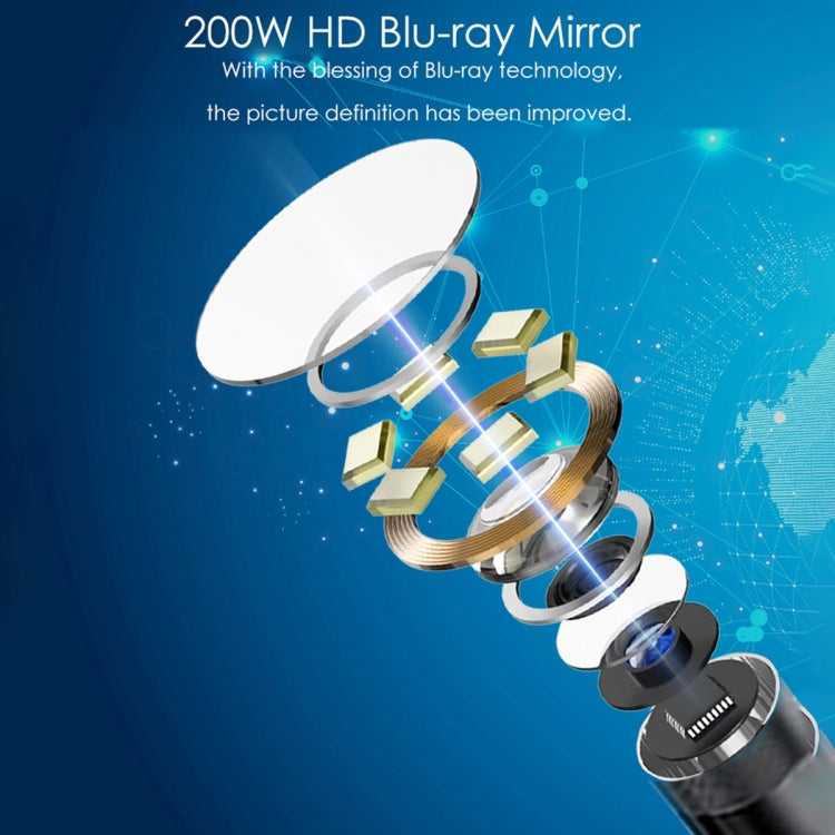 T21 4.5 inch IPS Color Screen 7.9mm Triple Camera Split Hard Cable Industrial Endoscope, 1m, 2m, 3.5m, 5m, 10m